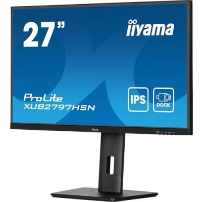 Afbeelding van IIYAMA PROLITE XUB2797HSN B2 LED monitor 27&quot; 1920 x 1080 IPS 300 cd/m² 1000:1 USB C, RJ45 Zwart