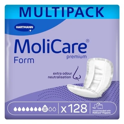 Afbeelding van Hartmann Molicare Premium Form 8 druppels 4 pakken van 32 stuks