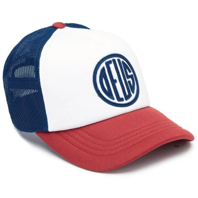 Afbeelding van DEUS Pet Pill Trucker Navy Red