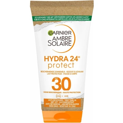Afbeelding van Garnier Ambre Solaire Hydra 24 Zonnebrandmelk SPF 30 50 ml