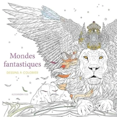 Afbeelding van MONDES FANTASTIQUES DESSINS A COLORIER