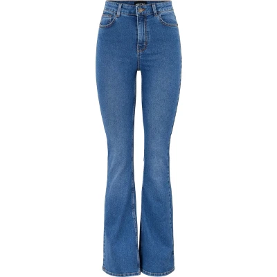 Afbeelding van PIECES PCPEGGY FLARED HW Jeans MB NOOS BC Dames Maat XL