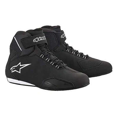 Afbeelding van Alpinestars Sektor Shoes Black White 9 Maat Laars
