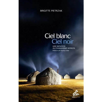 Image de ciel blanc, noir