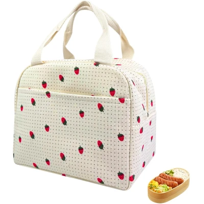Afbeelding van Pryzmax Kleine Koeltas Mini voor Onderweg, Lunchtas Dames, Lunchtas, Koeltas, Thermische Tas, Geïsoleerde Opvouwbare Lunchbox, Volwassenen, Werk, School, Picknick