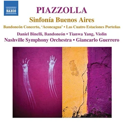 Afbeelding van Tianwa Yang, Daniel Binelli, Nashville Symphony Orchestra, Giancarlo Guerrero Piazzolla: Sinfonia Buenos Aires / Bandoneon Concerto (CD)