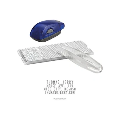 Afbeelding van Colop Stamp Mouse 20 14x38mm zelfdrukkerij
