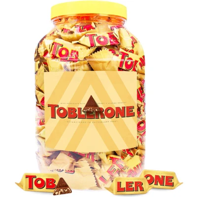 Afbeelding van Toblerone Mini ca. 125 stuks 1000g