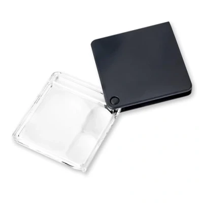 Afbeelding van Carson MagniFlip Plus zakvergrootglas, 2,5x/5x/7x vergroting, met vaste montagebeschermhoes (GN 44)