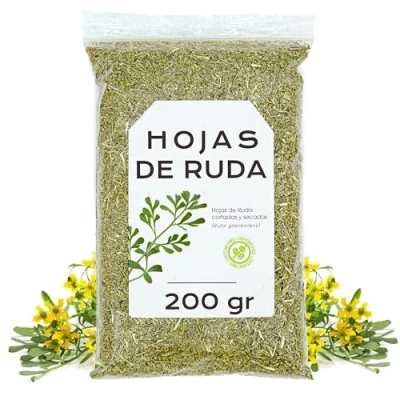 Image de Feuille de Rue 200gr Séchées Thé Tisane Feuilles en Vrac (200 gr)
