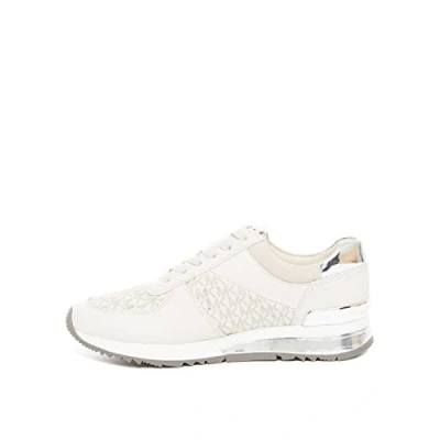 Afbeelding van Michael Kors Allie Sneakers laag, Dames, Maat: 41, Vanilla Leer en imitatieleer