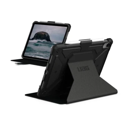 Image de UAG Rugged Case for iPad 10.9 (10th Gen, 2022) Metropolis Black Protection d&#039;écran pour tablette noir 10.9&quot; Apple inch (10ème génération); A16 Wi Fi, Fi + Cellular