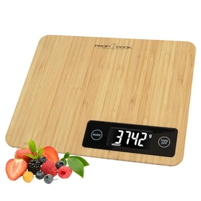 Afbeelding van Profi Cook PC KW 1271 Bambus Keukenweegschaal Weegbereik (max.): 5 kg Bamboe