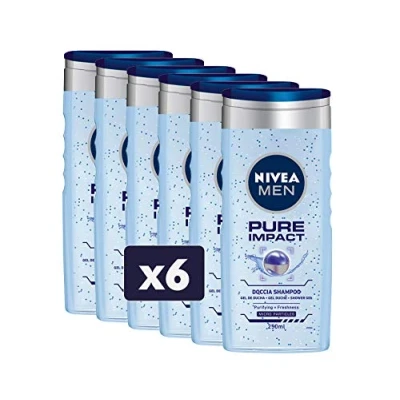 Afbeelding van Nivea Shampoo voor heren, 6 verpakkingen