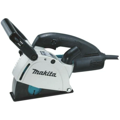 Afbeelding van Makita 230 V Sleuvenzaag 1400W Elektrisch Kabellengte: 5m 350x145x190 mm 4,5 kg Max. Diepte Sleuf: 30 Instelbare Snijbreedte: 0
