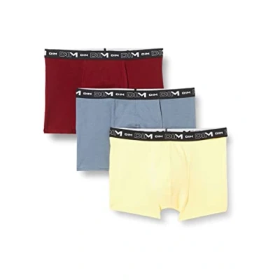 Afbeelding van Dim Boxershorts voor heren, katoen, stretch, ademend, optimale grip, 3 stuks