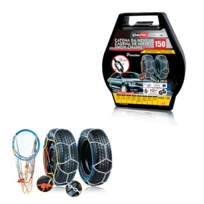 Afbeelding van Sneeuwkettingen 245/65R17, 255/60R17, 265/55R17,245/60R18, 255/55R18, 265/50R18, 275/50R18, 285/45R18, 215/65R19, 222. 45/5 EU 5R19, 255/50R19, 265/45R19, 285/40R19, 295/35R19