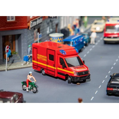 Afbeelding van Faller 161434 VW Crafter Feuerwehr Rettung Car system H0 Voertuig