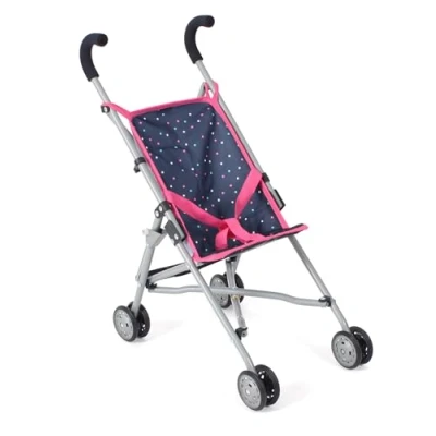 Afbeelding van Bayer Chic 2000 Mini Poppenbuggy Roma Confetti Pink