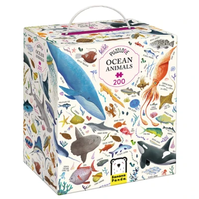 Afbeelding van Puzzlove Ocean Animals (200 Pcs) 7+ Floor Puzzle