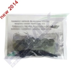 Afbeelding van Clip set, motorkap ROMIX 90232