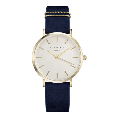 Afbeelding van Rosefield dames The West Village horloge WBUG W70 in de kleur Donkerblauw