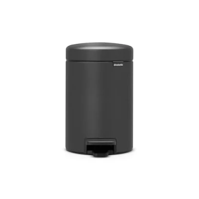Afbeelding van Brabantia NewIcon Pedaalemmer 3 Liter Antraciet