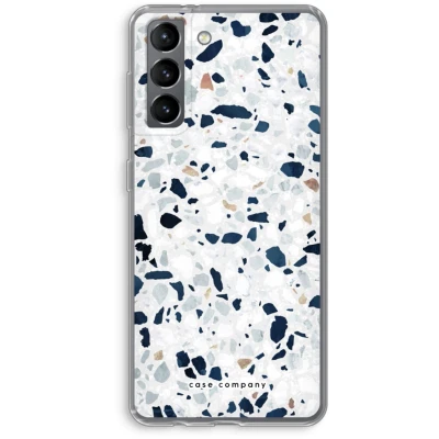 Afbeelding van Case Company® hoesje geschikt voor Samsung Galaxy S21 Terrazzo N1 Soft Cover Telefoonhoesje Bescherming aan alle Kanten en Schermrand