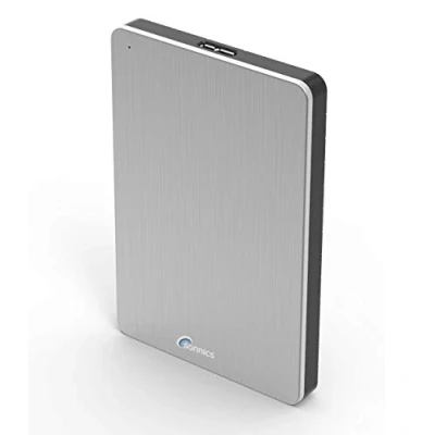 Afbeelding van Sonnics 500 GB zilver draagbare externe harde schijf USB 3.0 super snelle overdrachtssnelheid voor gebruik met Windows pc, Apple Mac, Xbox One en PS4