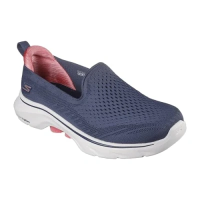 Afbeelding van Skechers Go Walk 7 Vina Sneakers voor dames, Navy Blauw