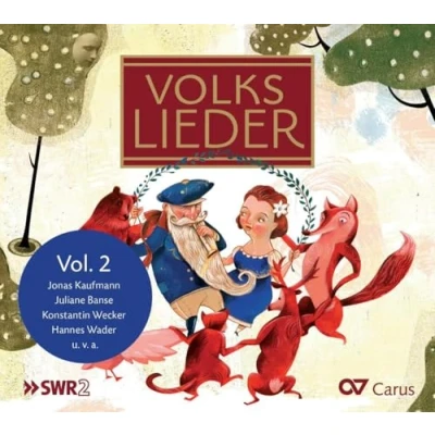 Afbeelding van Jonas Kaufman, Juliane Banse, Konstantin Wecker, Hannes Wader Volkslieder Volume 2 (CD)