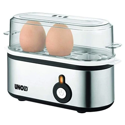 Image de Unold 38610 3 oeufs 210w acier inoxydable cuiseur à