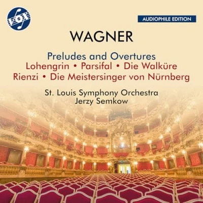Afbeelding van Saint Louis Symphony Orchestra, Jerzy Semkow Wagner: Preludes And Overtures (CD)