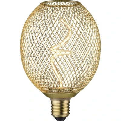 Afbeelding van Paulmann 29259 LED lamp E27 Globe 4 W Barnsteen (Ø x h) 110 mm 160 1 stuk(s)