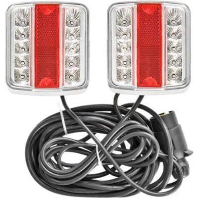 Afbeelding van Pro Plus Aanhangerverlichtingsset LED met Magneten 7.5 en 2.5 meter Kabel 7 Polige Stekker
