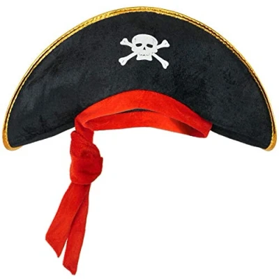 Afbeelding van Piratenhoed voor kinderen, kostuumaccessoire meisjes en jongens Mardi Gras/Carnaval