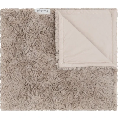 Afbeelding van Baby&#039;s Only Deken Wieg Snow Taupe