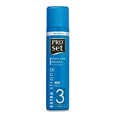 Afbeelding van 3x Proset Haarspray Extra Sterk 300 ml