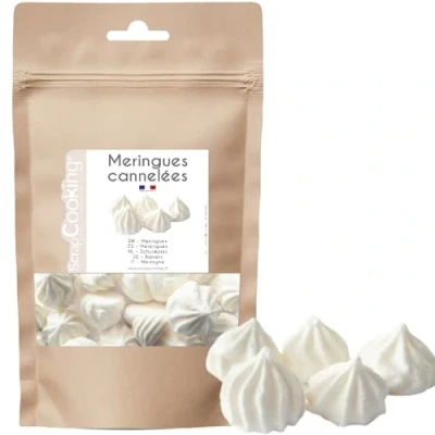 Image de SCRAP COOKING Pot de meringues cannelées 40 g Décorations Gâteaux, Pâtisseries Fabriquées en France 4583