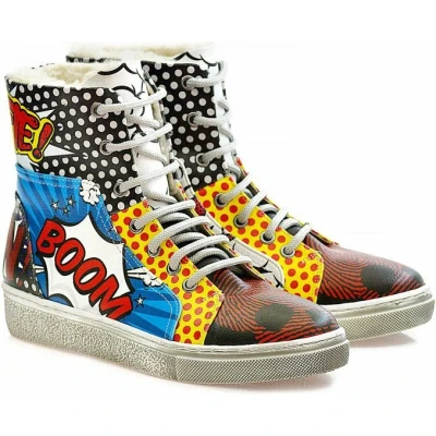 Afbeelding van GOBY Bang Boots Sneakers Laarzen Hoge kwaliteit Handmade Maat 39