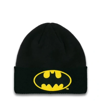 Afbeelding van Logoshirt DC Comics wintermuts Batman logo zwart, zwart.