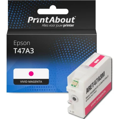 Afbeelding van Huismerk Epson T47A3 Inktcartridge Vivid magenta