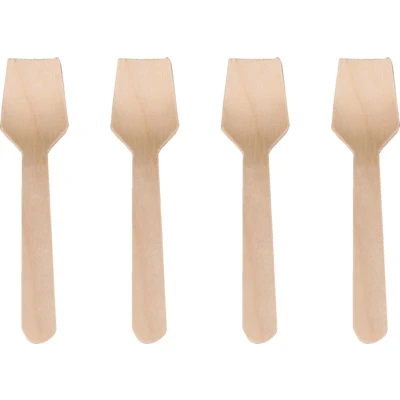 Afbeelding van Biodore Ijslepeltje Hout FSC 95mm 100 stuks