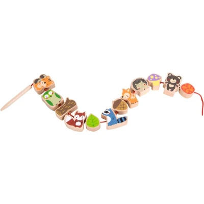 Afbeelding van Classic World Houten Rijgkralen Bosdieren