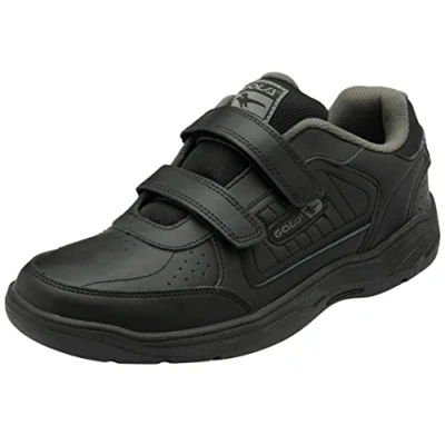 Afbeelding van Gola Belmont 2 Wide Twin Bar Hardloopschoenen voor heren, zwart.