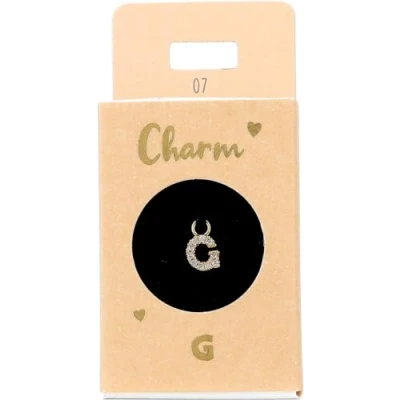 Afbeelding van Depesche Oorbelhanger mot. 007 Letter G