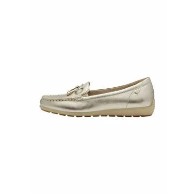 Afbeelding van TAMARIS Comfort Comfortabele pantoffels voor dames, lichtgoud, 39 EU, Licht Goud, EU