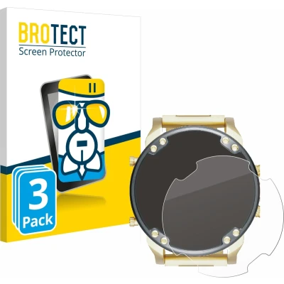 Afbeelding van BROTECT AirGlass kogelwerende glasfolie, Smartwatch beschermfolie, Transparant