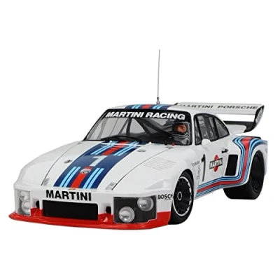Afbeelding van 1:20 Tamiya 20070 Porsche 935 Turbo Martini 1976 Plastic Modelbouwpakket