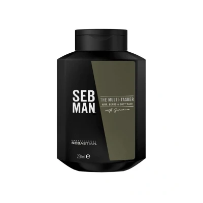 Afbeelding van Sebastian Seb Man Care The Multi Tasker Hair, Beard &amp; Body Wash Shampoo 250 ml